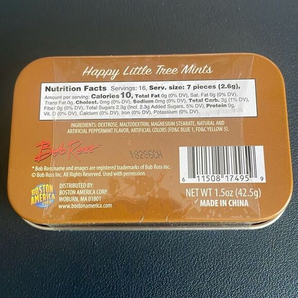 Bob Ross Happy Little Tree Mints - Picture 2 of 5